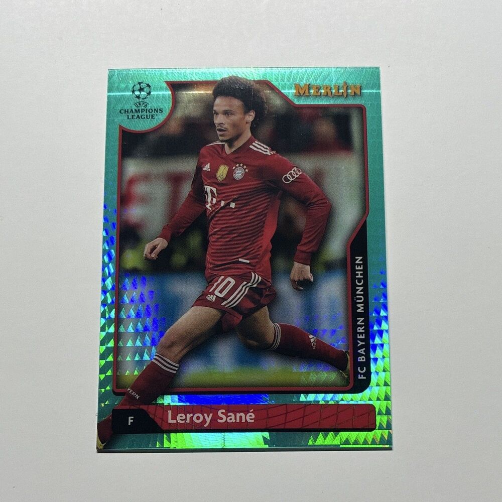 2021-22 Topps Merlin Collection Chrome Uefa Club Competitions - Leroy Sane #69